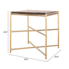 Zuo Kove Side Table Gold