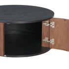 Zuo Nejaus Coffee Table Black & Walnut
