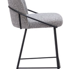 Zuo Jambi Counter Stool (Set of 2) Black & White