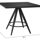 Zuo Tinos Dining Table Black