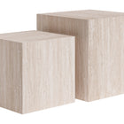 Zuo Cambro Coffee Table Set (2-Piece) Stone Beige