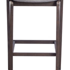 Zuo Troy Barstool (Set of 2) Dove Gray & Espresso