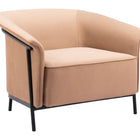 Zuo Burry Accent Chair Tan