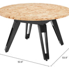 Zuo Burl 2 in 1 Table Natural