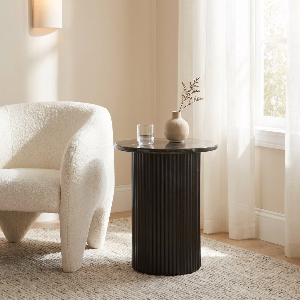 Zuo Tarn Side Table Black