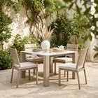 Zuo Reefline Armless Dining Chair (Set of 2) Gray