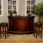American Heritage Billiards Emilio Bar in Suede