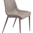 Zuo Magnus Dining Chair (Set of 2) Brown & Walnut
