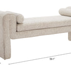 Zuo Astar Bench Beige