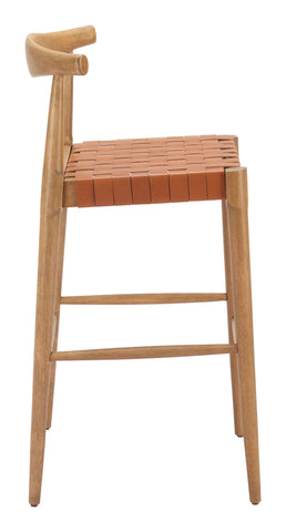 Zuo Bandani Barstool Tan