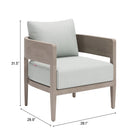Zuo Foret Armchair Green