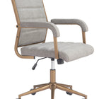 Zuo Auction Office Chair Gray