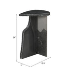 Zuo Surya Side Table Black