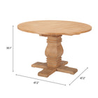 Zuo Tabi Dining Table Brown