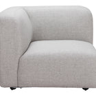 Zuo Biak Corner Chair Gray