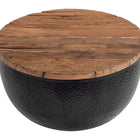 Zuo Duskan Storage Coffee Table Natural & Black