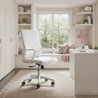 Zuo Jett Low Back Office Chair White