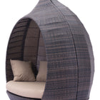 Zuo Martinique Beach Daybed Brown & Beige