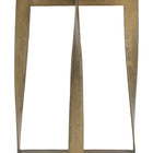 Zuo Noara Accent Table Black & Brass