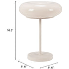 Zuo Munk Table Lamp Beige