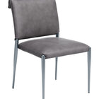 Zuo Freesia Dining Chair (Set of 2) Charcoal Gray