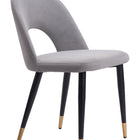 Zuo Menlo Dining Chair (Set of 2) Gray