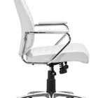 Zuo Enterprise Low Back Office Chair White