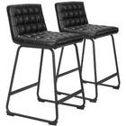 Zuo Pago Counter Stool (Set of 2) Black