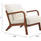 Zuo Macio Accent Chair Cream