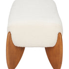 Zuo Charm Bench Ivory