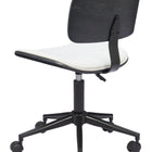 Zuo Duravel Office Chair White & Black