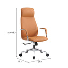 Zuo Rosalind Office Chair Brown