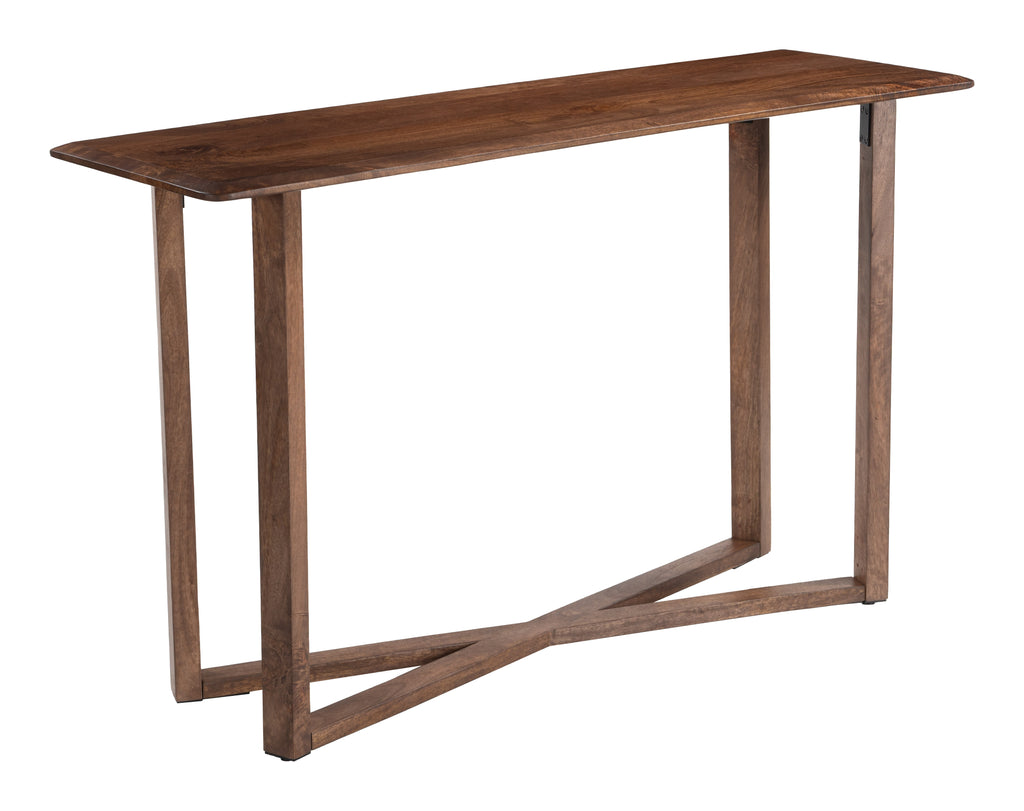 Zuo Macaria Console Table Walnut