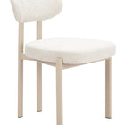 Zuo Aurea Dining Chair (Set of 4) Light Gray