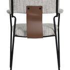 Zuo Couva Dining Chair (Set of 2) Gray Tweed