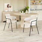 Zuo Marcel Dining Chair (Set of 2) Cream