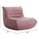 Zuo Monterey Accent Chair Red