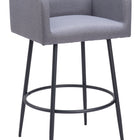 Zuo Horbat Barstool (Set of 2) Gray