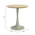 Zuo Oswego Bistro Table Green