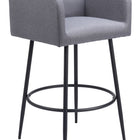 Zuo Horbat Barstool (Set of 2) Gray