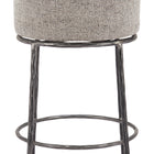 Zuo Nordhavn Swivel Barstool Gray