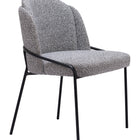 Zuo Jambi Dining Chair (Set of 2) Black & White