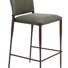 Zuo Freesia Barstool (Set of 2) Olive Green