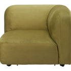 Zuo Biak Corner Chair Green
