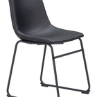 Zuo Smart Dining Chair (Set of 2) Black
