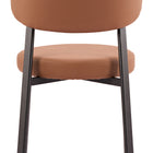 Zuo Prairie Dining Chair (Set of 2) Brown