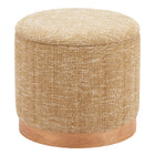 Zuo Fije Storage Ottoman Oat Yellow