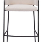 Zuo Marcel Barstool (Set of 2) Cream