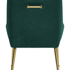 Zuo Maxine Dining Chair Green & Gold