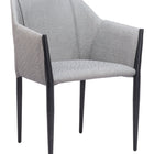 Zuo Andover Dining Chair (Set of 2) Slate Gray